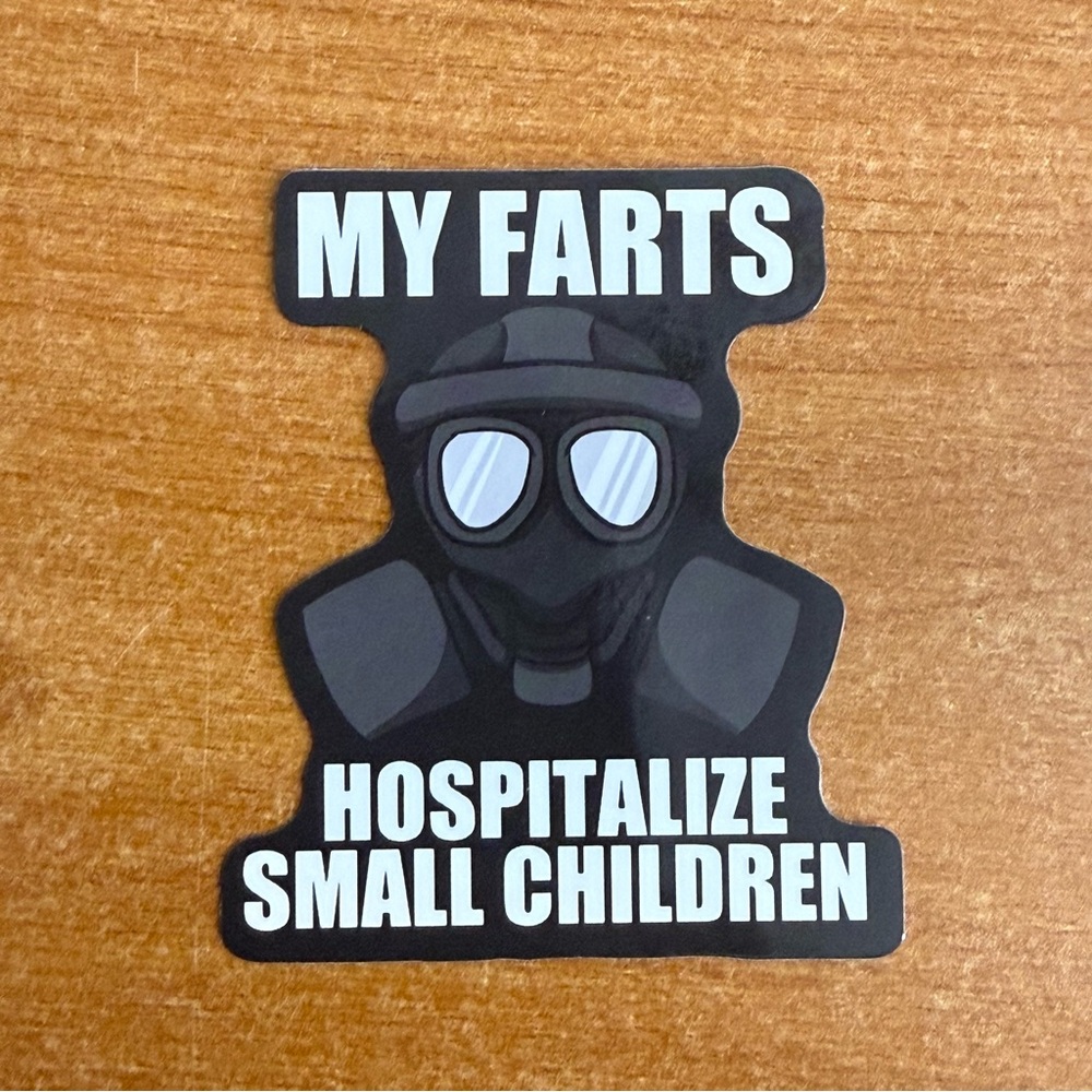 Humorous Pet Sticker -‎ Black